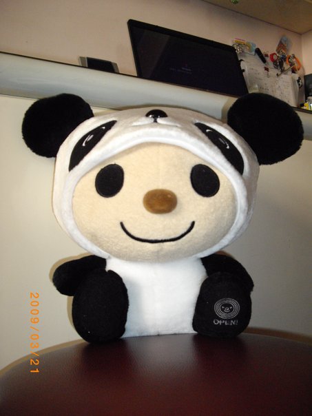 話說我家也有熊貓 OPEN 將！