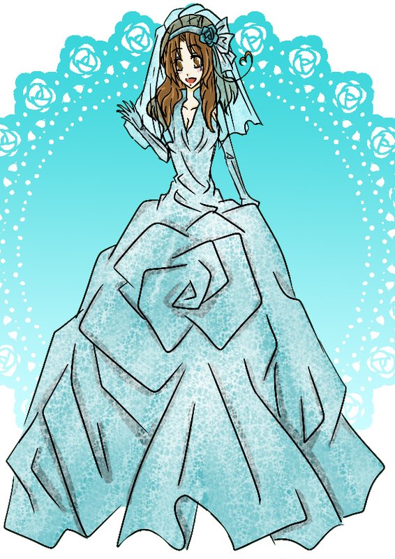 藍色新娘：菲歐娜(義呆性轉)－天真純潔  