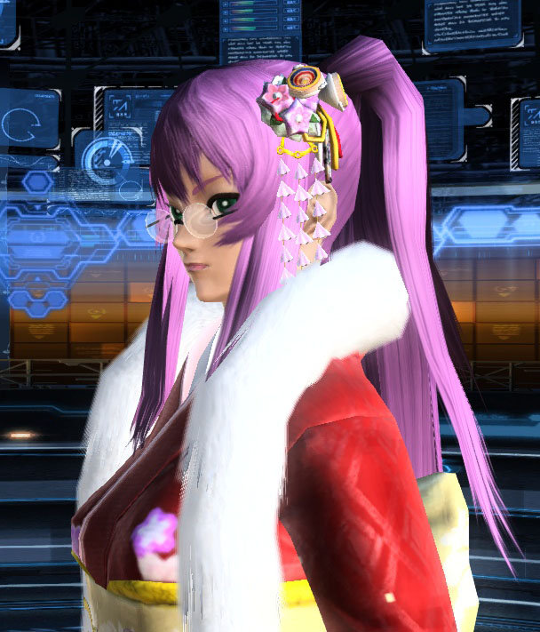 Leo 分享 Pso2 馬尾眼鏡和服luka Jll0u0 Plurk