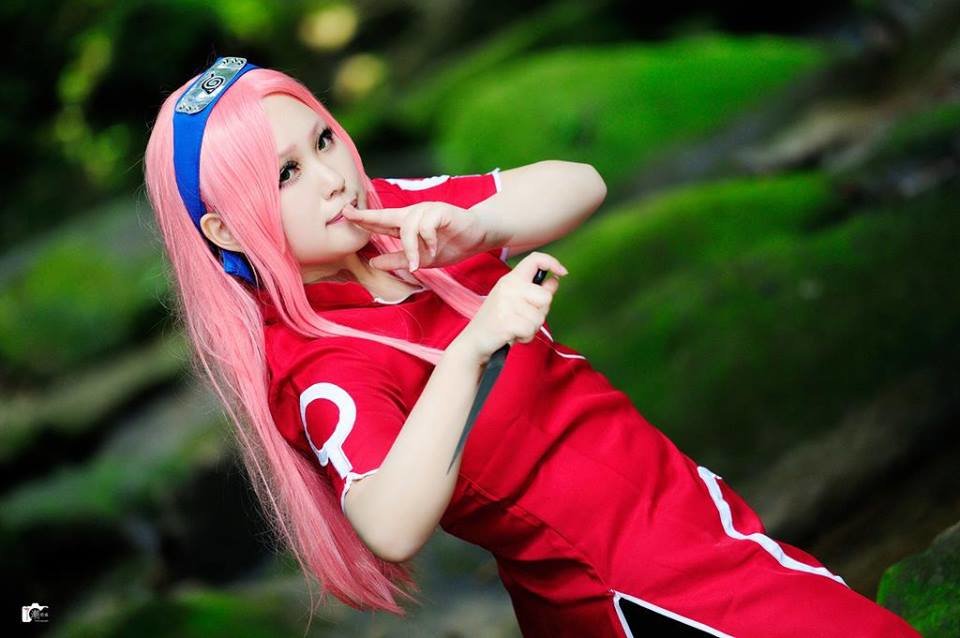 Sakura haruno cosplay teen