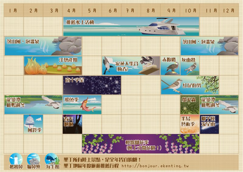 推薦活動時程表