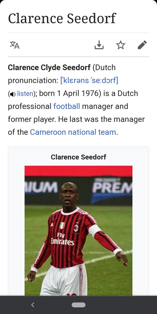 Happy birthday to Clarence Seedorf, the only player to have won the Champions  League with three clubs; Ajax 1995, Real Madrid 1998 and AC…