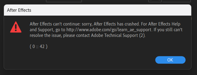 解決AE自動關閉問題-After effects crash