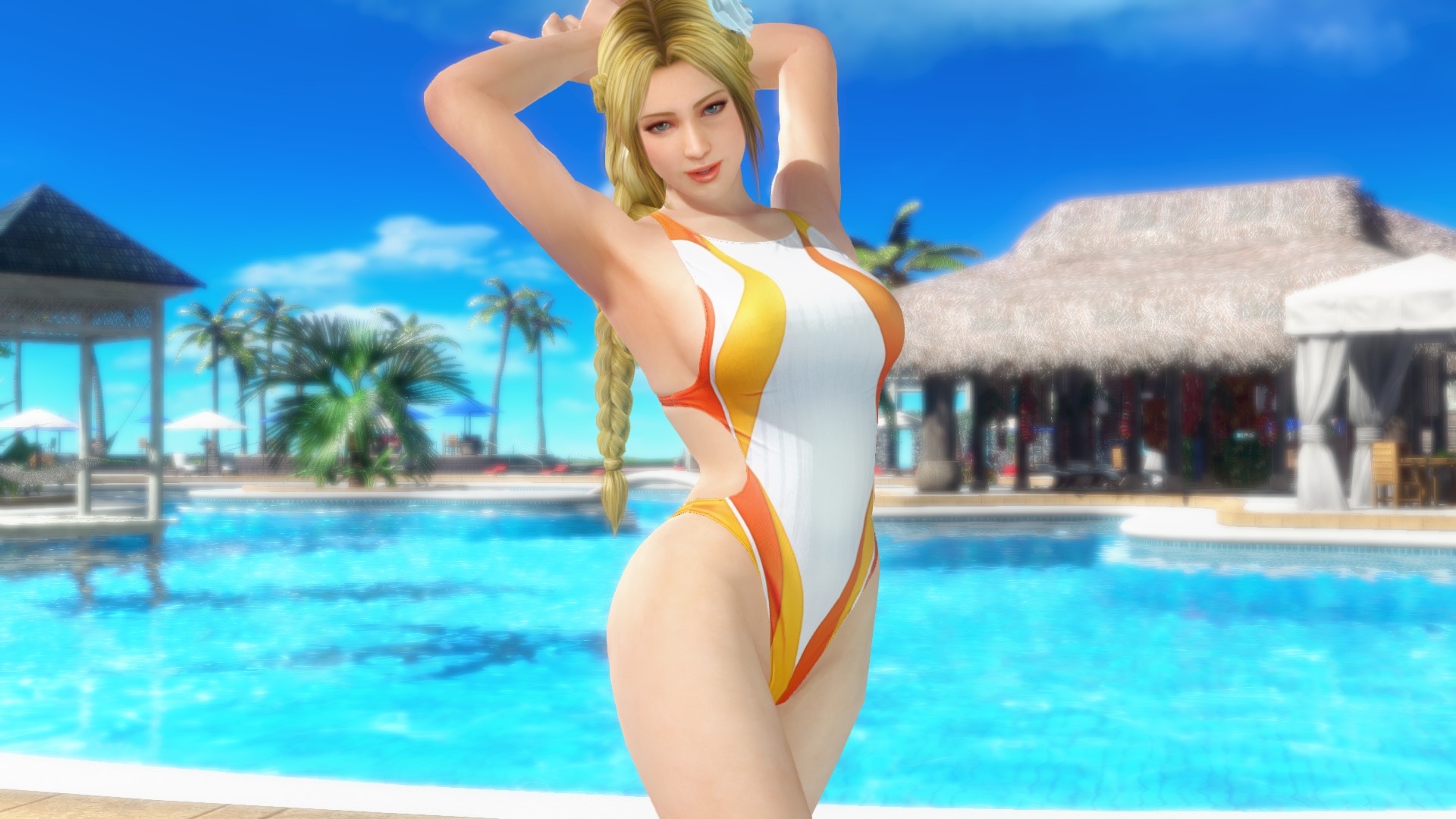 有馬拓也 [doaxvv]原來競賽泳裝是這樣的 學術丸みを帯びた曲線美「doaxvv」新水着、「サンセットフィッシュ