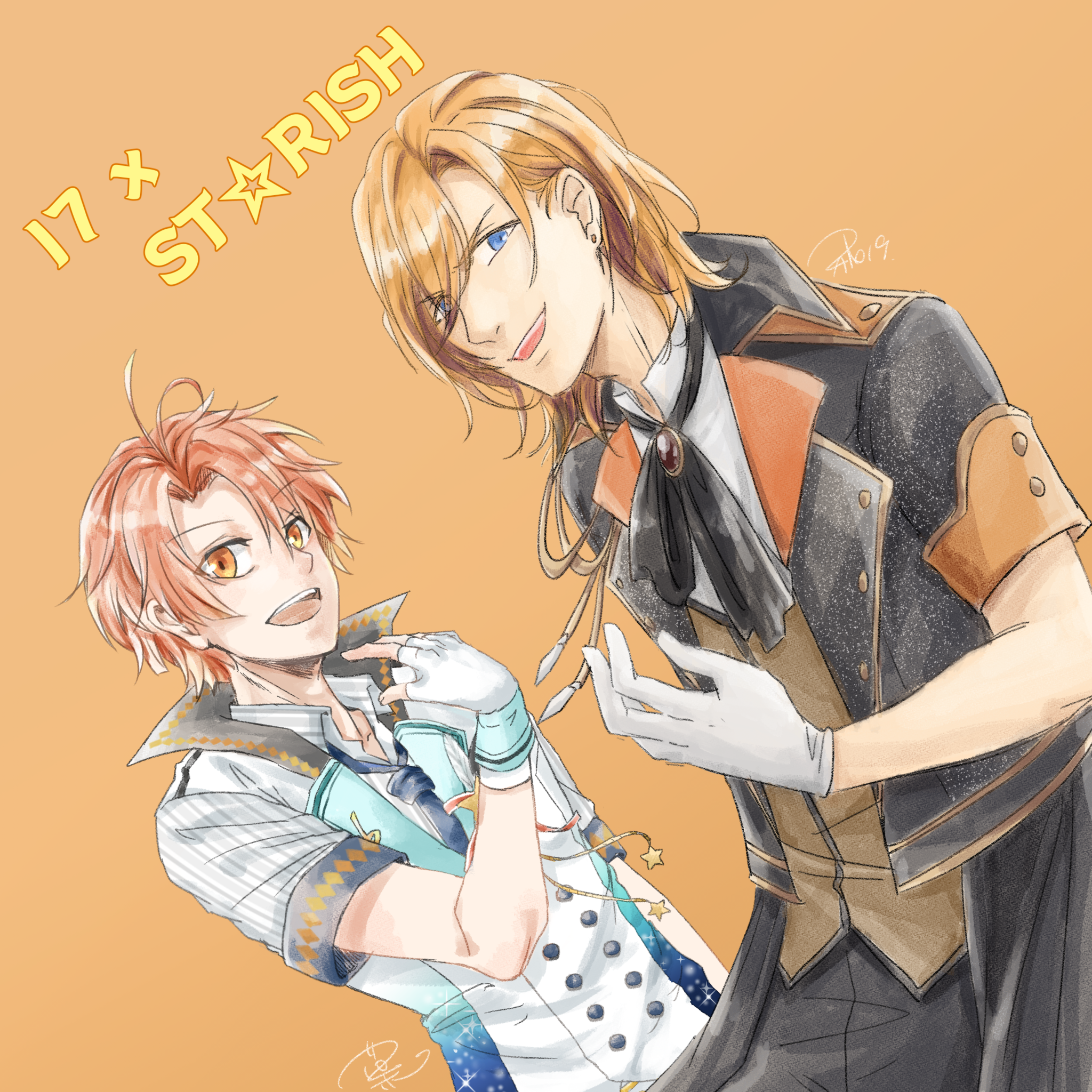 Idolish7 X 歌之王子殿下 橘合圖with 落葉 Rockstar Zaroxl的創作 巴哈姆特