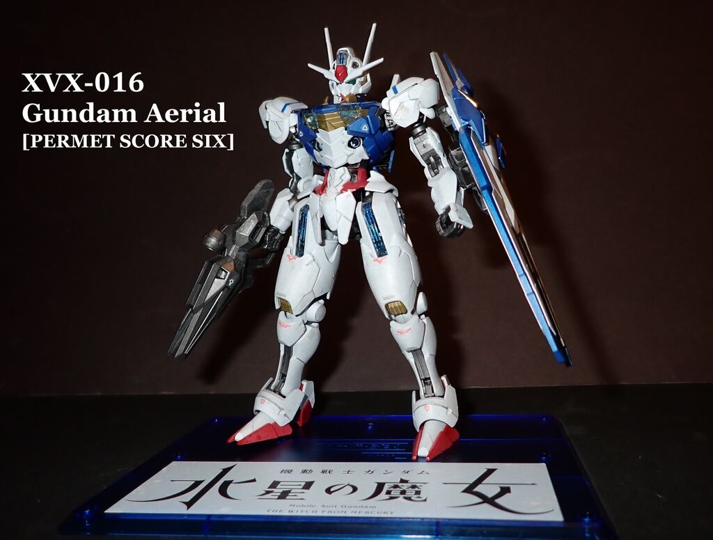 [分享] HG Gundam Aerial [Permet Score Six] 風靈刻痕六