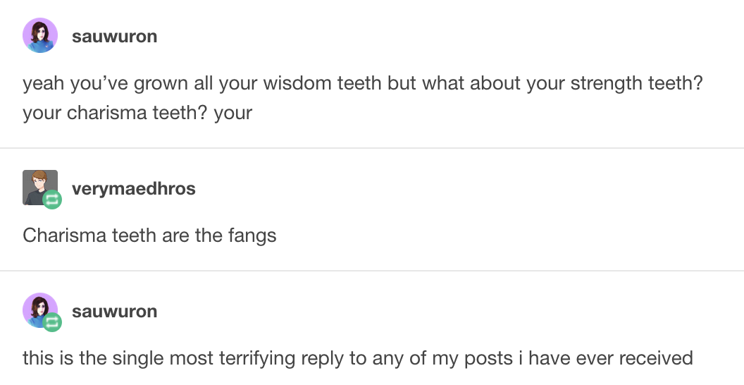 charisma teeth