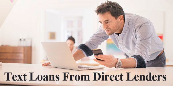 text loans from direct lenders