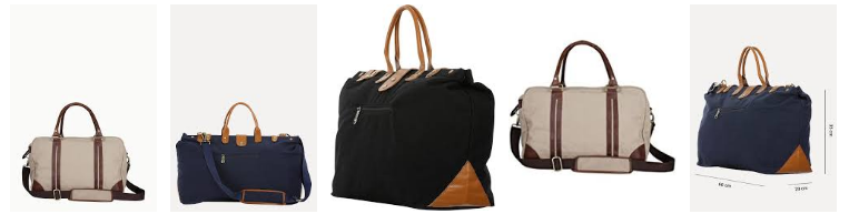 canvas gym duffle bag