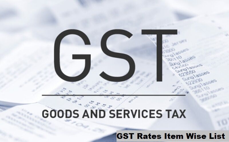 Do you want to Obtain Updated GST Rates Item Wise List?
