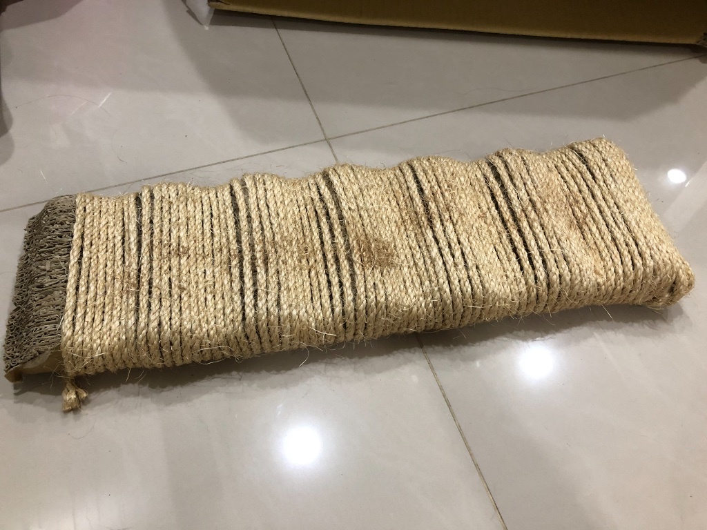 [交易/新北土城] 自製麻繩貓抓板