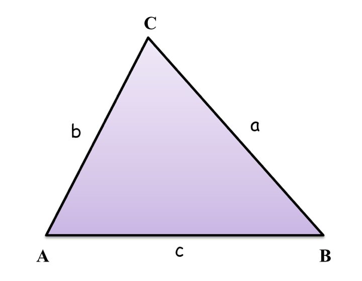 Треугольник stk синус. Kosinuslar teoremasi.