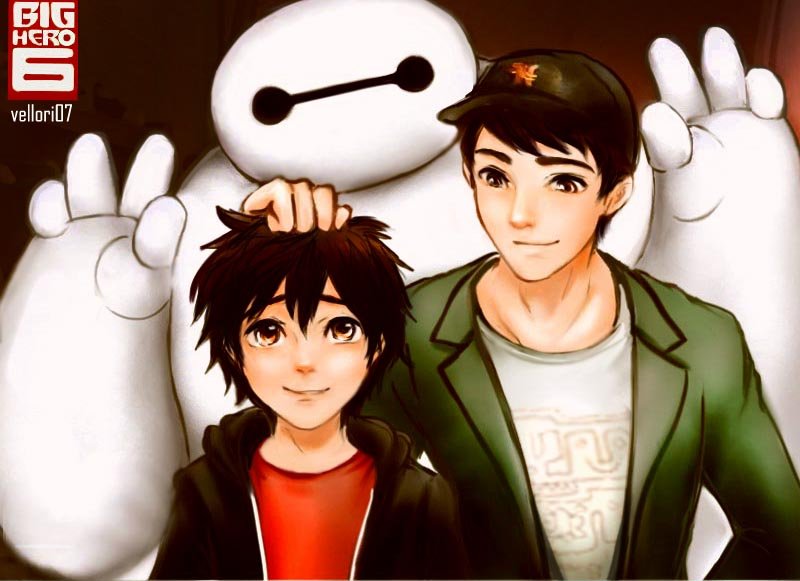 Vacation🦄mode 完成塗鴉 Bighero6 Baymax、hiro、tadashi 正式版完成了。ps附上勵志人心的 9803