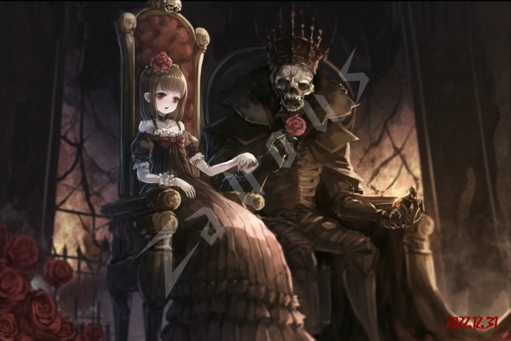 圖 AI繪圖 - 魔王與公主(極短圖文)