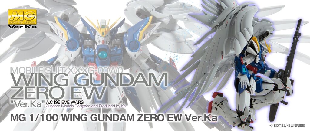 圖 MG Wing Gundam Zero Ver. Ka 卡掉毛