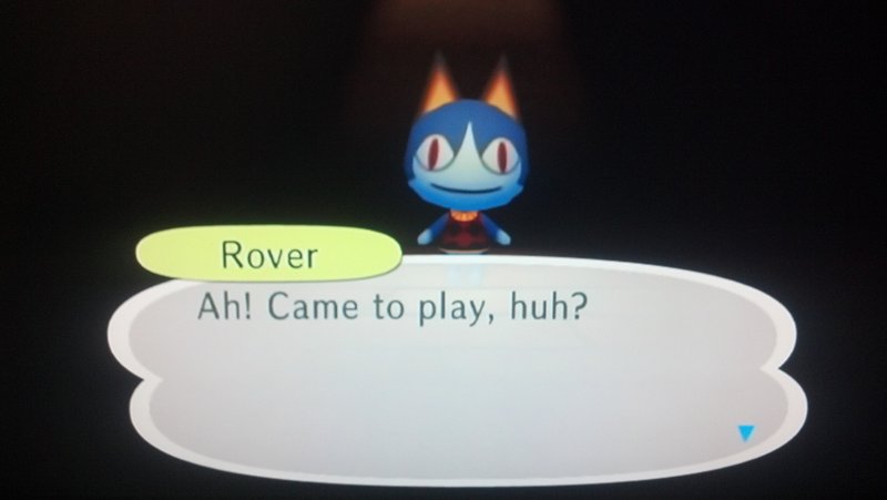 Rover: Ah, came to play, huh?