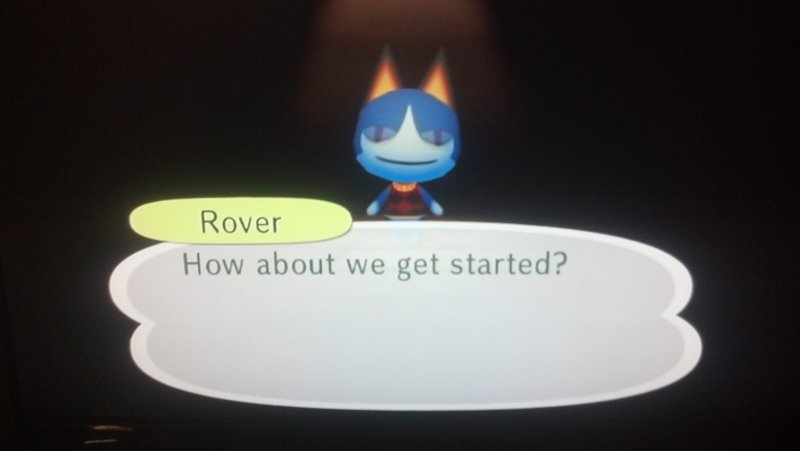 Rover: How about we get started? /SLASHER SMILE