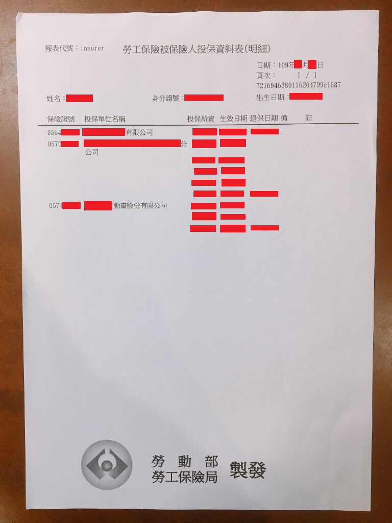 沒有離職證明書該如何辦理申請勞保轉出單?