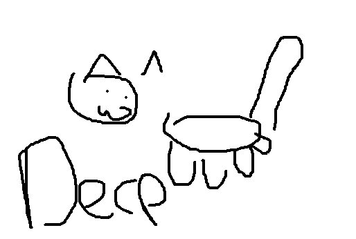Open Paint, Close Eyes, Draw Cat. Then Post