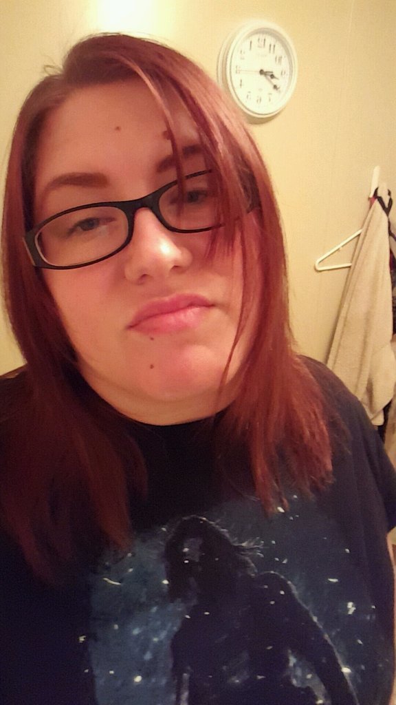 me making a disgusted face