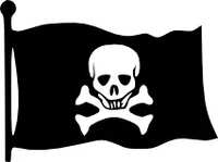 Pirates Kuva: Värivallankumouksen lippu symboloi mustien ja valkoisten yhteiselämää.